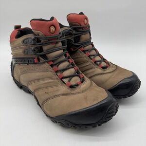 Merrell Chameleon II Waterproof Mid Mens 10 Hiking Boots Gorpcore Outdoor Cabin